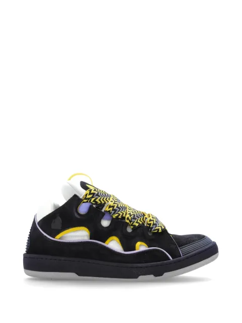 Lanvin baskets Curb à empiècements