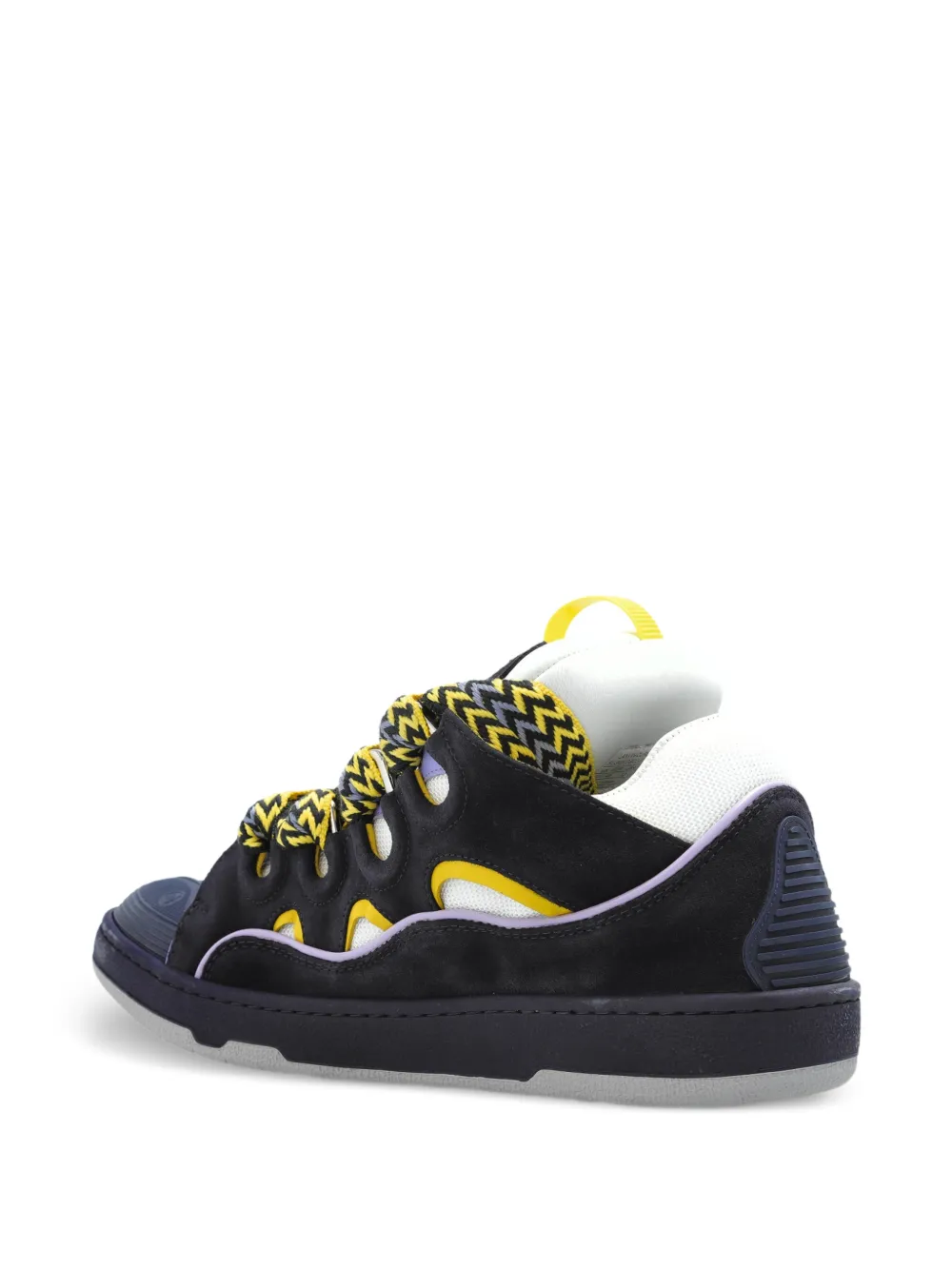 Lanvin Curb sneakers met vlakken Blauw