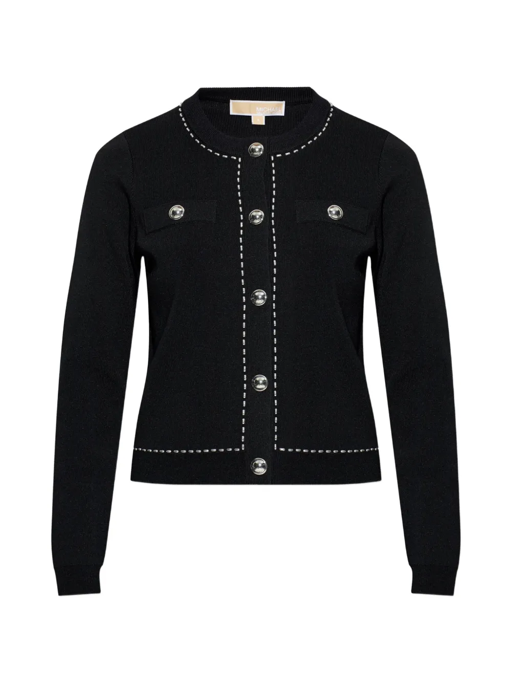 Michael Michael Kors Cardigan mit dekorativen Taschen - Schwarz
