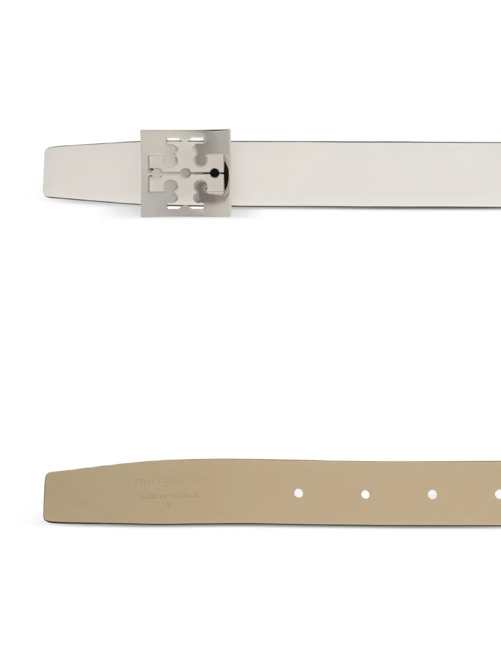 Tory Burch Omkeerbare riem Wit