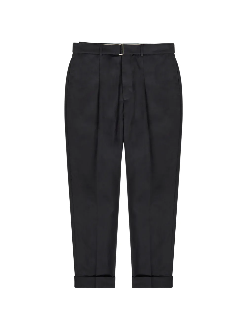 Officine Generale Hugo Hose mit Falten - Schwarz