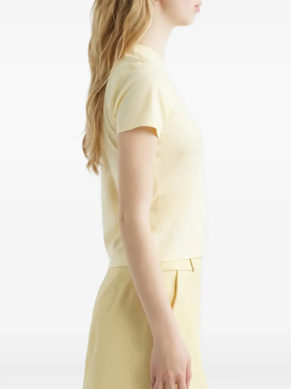 FRAME T-shirt met korte mouwen Geel