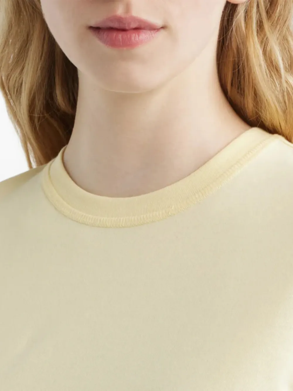 FRAME T-shirt met korte mouwen Geel