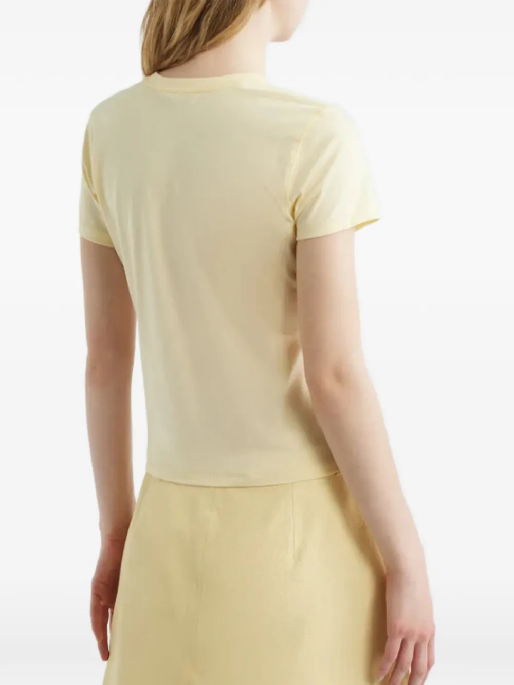 FRAME T-shirt met korte mouwen Geel