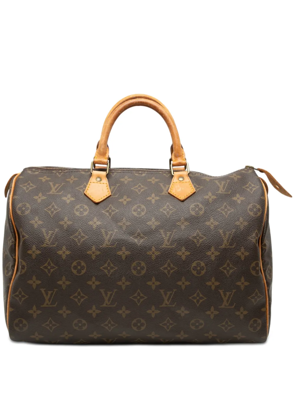 Louis Vuitton Pre-Owned 1986 Monogram Speedy 35 boston bag - Marrone