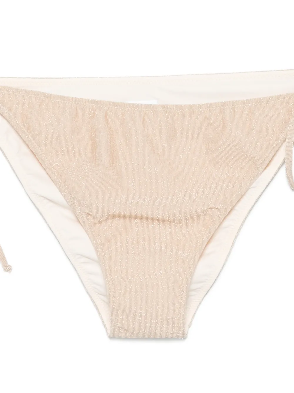 MC2 Saint Barth Kids Leah bikini met glitter Beige
