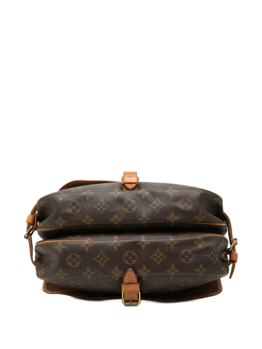 LV Monogram Saumur Messenger Bag Vintage 1991 Made in France Crossbody with COA 90 main image 4