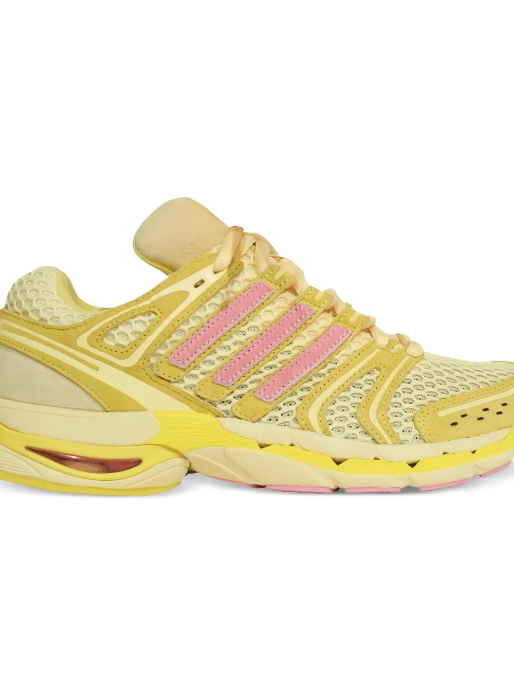 adidas x Unheardof Adistar Control 5 Piggy Runner 2.0 Cheeseburger sneakers Geel