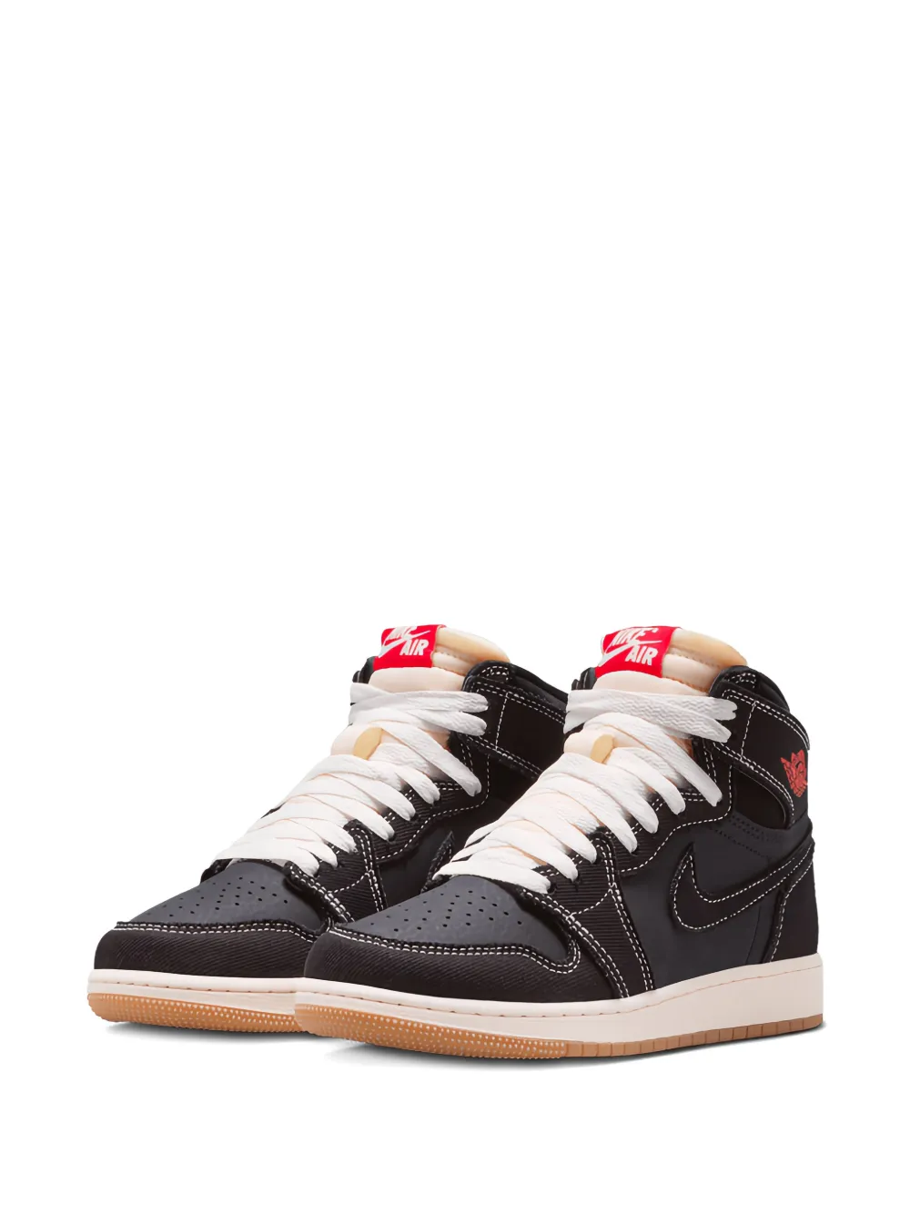 Jordan Kids Jordan 1 Retro High OG sneakers - Nero
