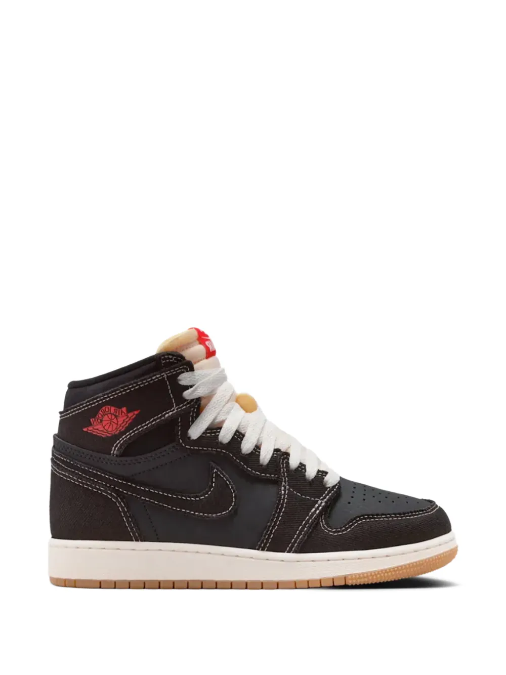 Jordan Kids Jordan 1 Retro High OG sneakers Zwart