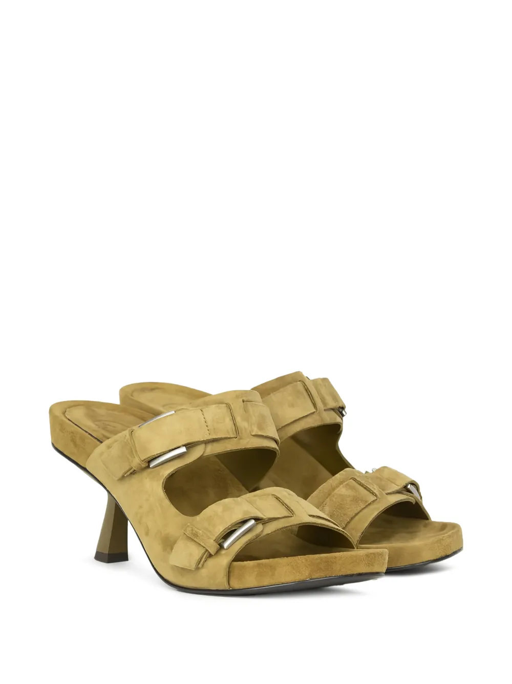 Ash Jakarta leren sandalen Groen