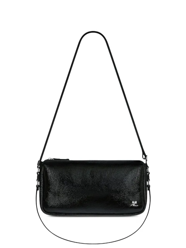 Courrèges Small Three Sixty Shoulder Bag | Black | FARFETCH