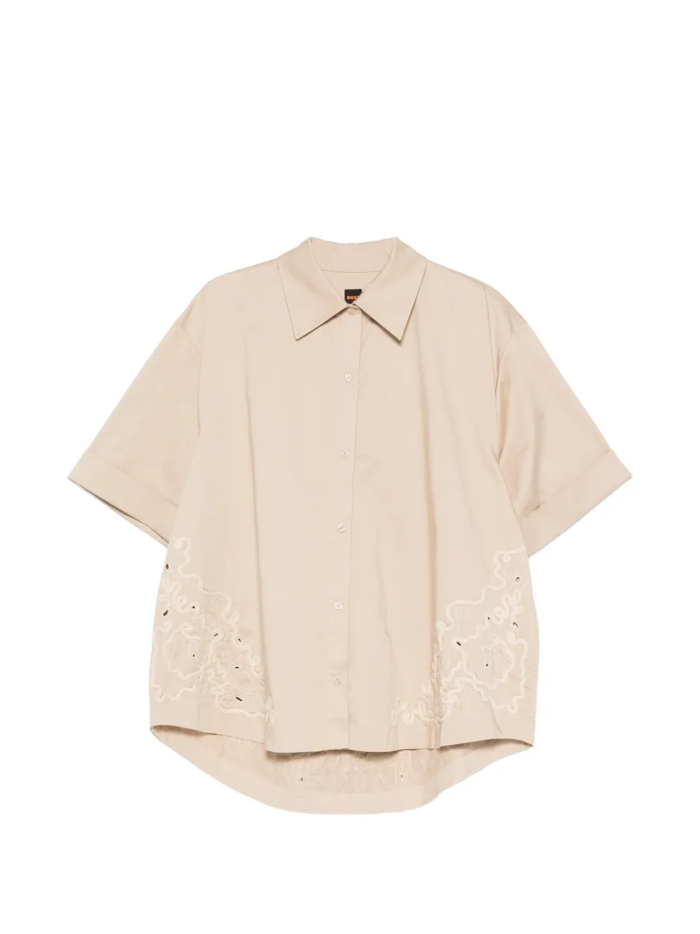 BOSS Camicia a maniche corte - Toni neutri