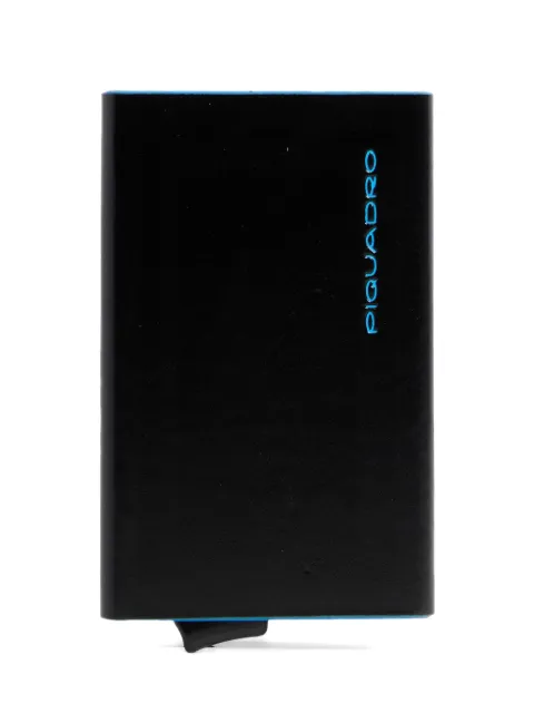 PIQUADRO logo-print card holder