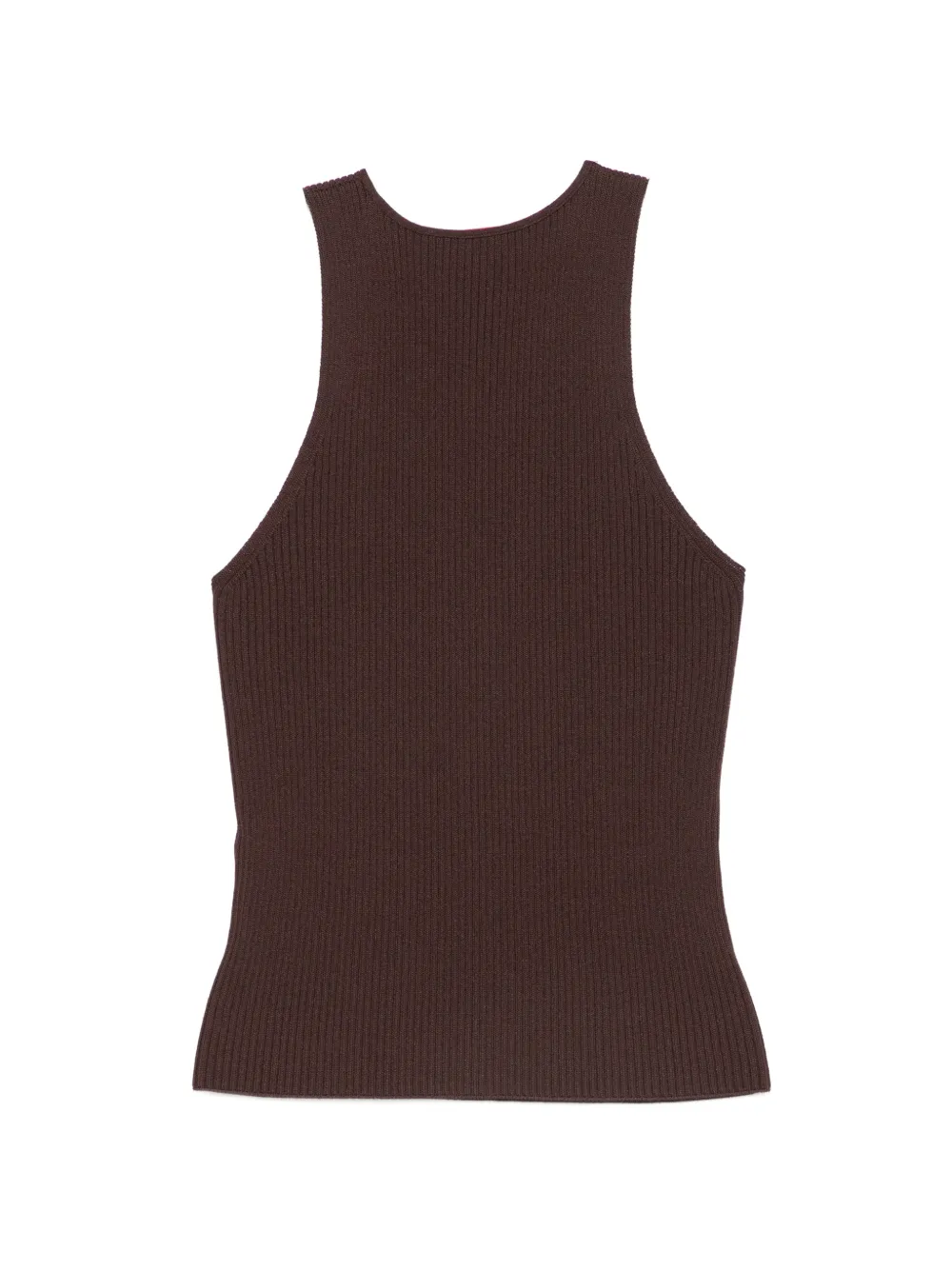 Iceberg Ribgebreide top Bruin