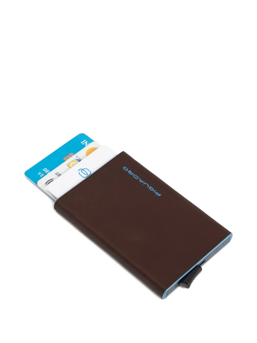 PIQUADRO Pop-up pasjeshouder Bruin