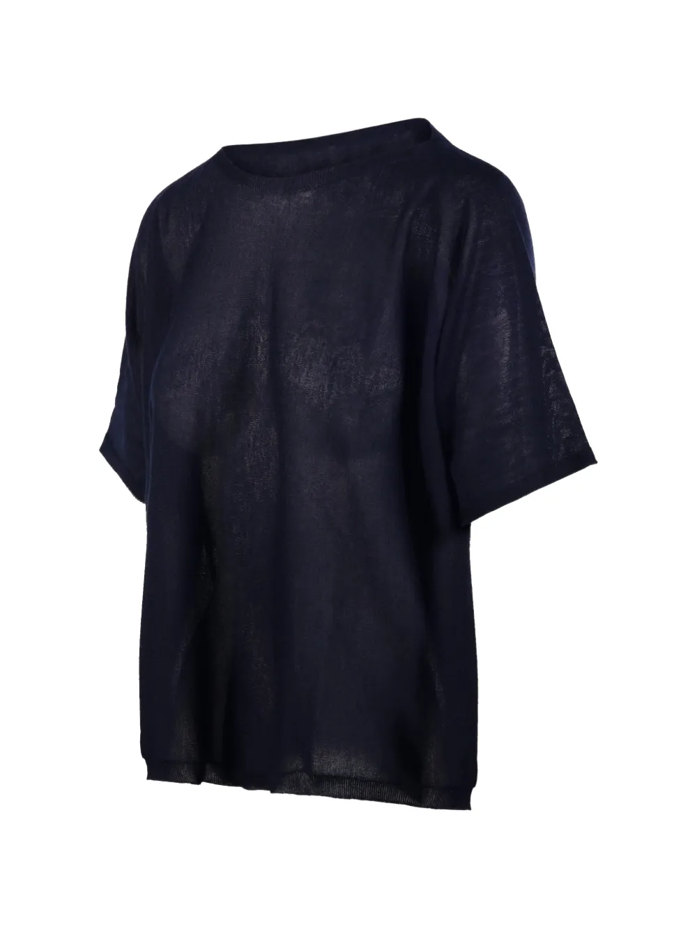 Roberto Collina T-shirt met ronde hals Blauw