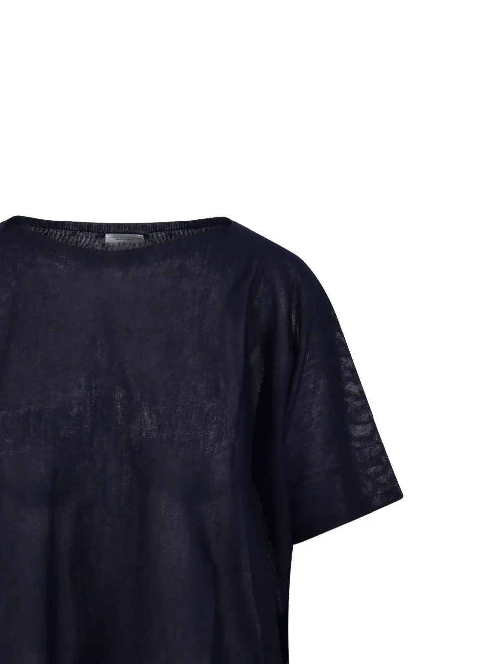 Roberto Collina T-shirt met ronde hals Blauw