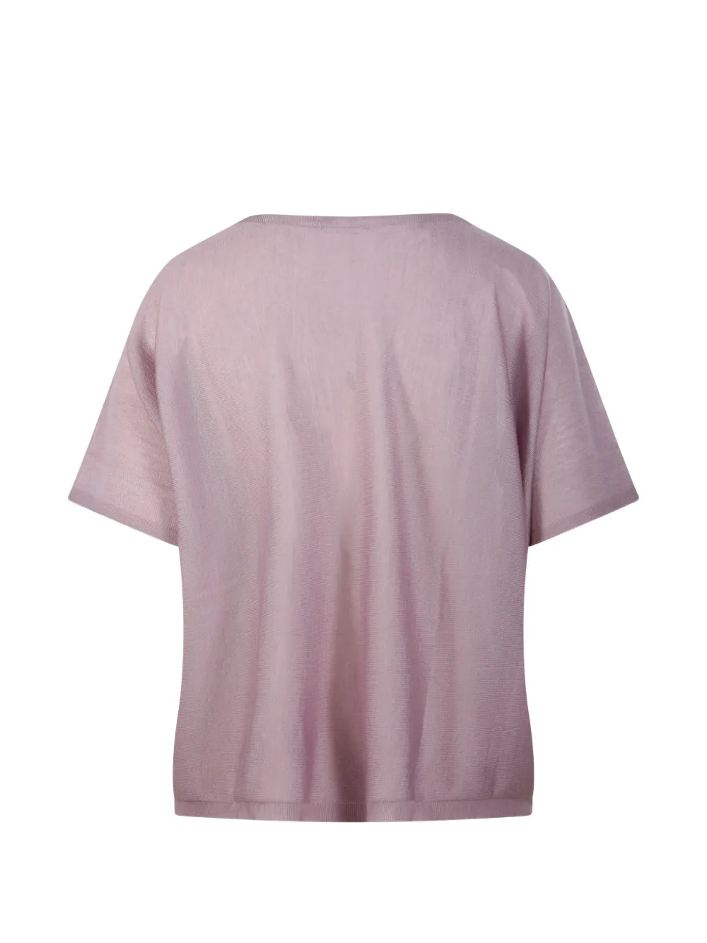 Roberto Collina T-shirt met ronde hals Roze
