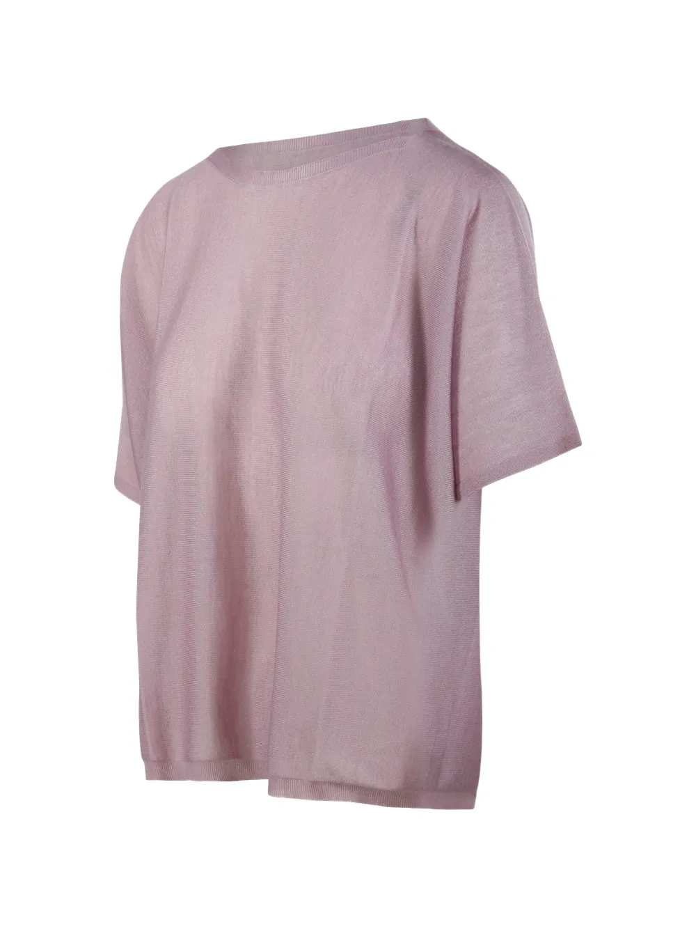 Roberto Collina T-shirt met ronde hals Roze