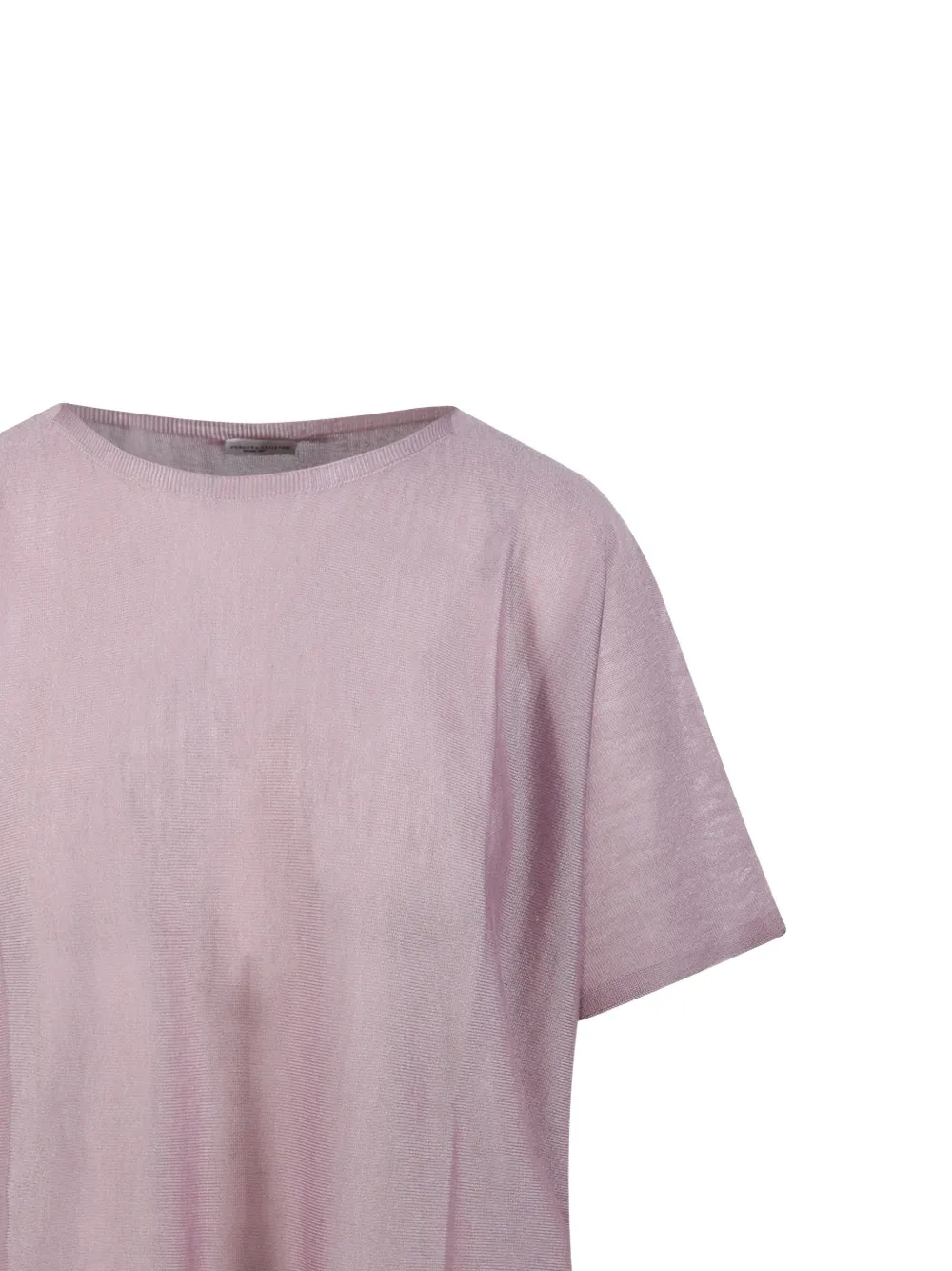 Roberto Collina T-shirt met ronde hals Roze