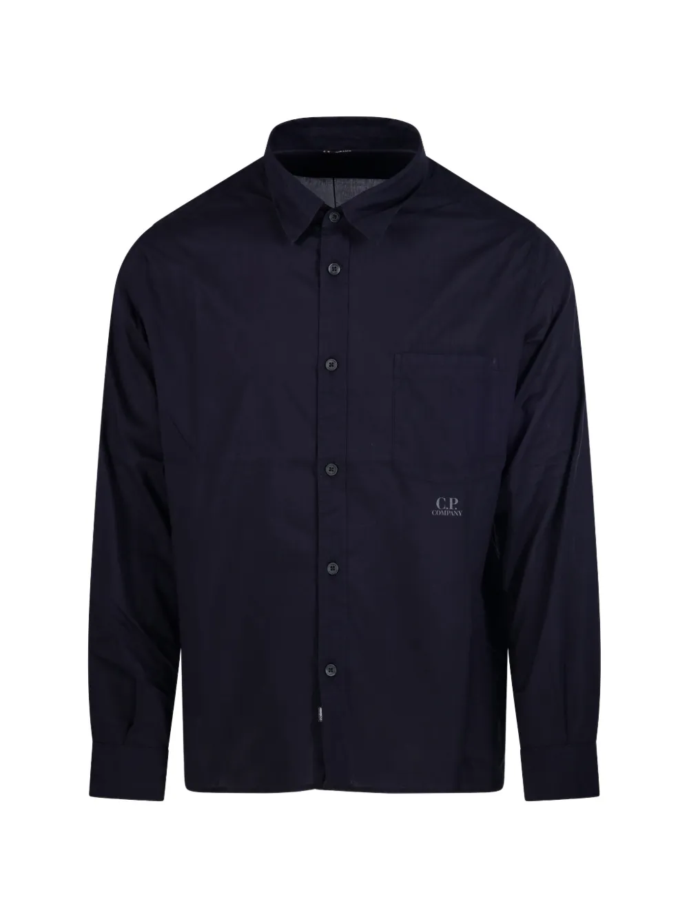 C.P. Company button chest-pocket shirt - Blu