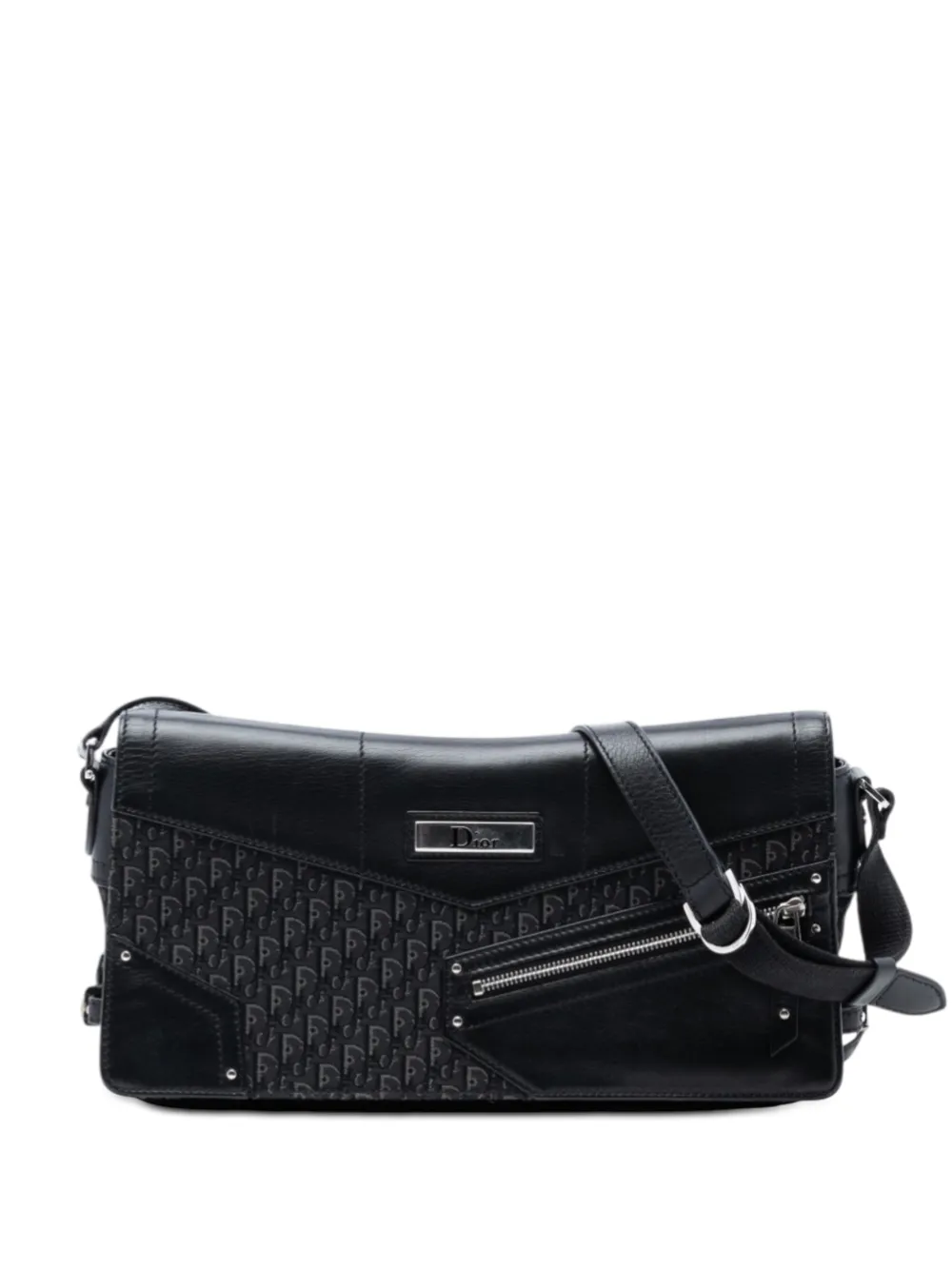 Christian Dior Pre-Owned 2003 Diorissimo Trotter Canvas Street Chic shoulder bag - Nero