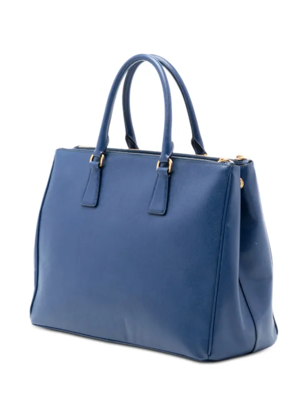 Prada Pre-Owned 2010-2025 Large Saffiano Lux Galleria Double Zip