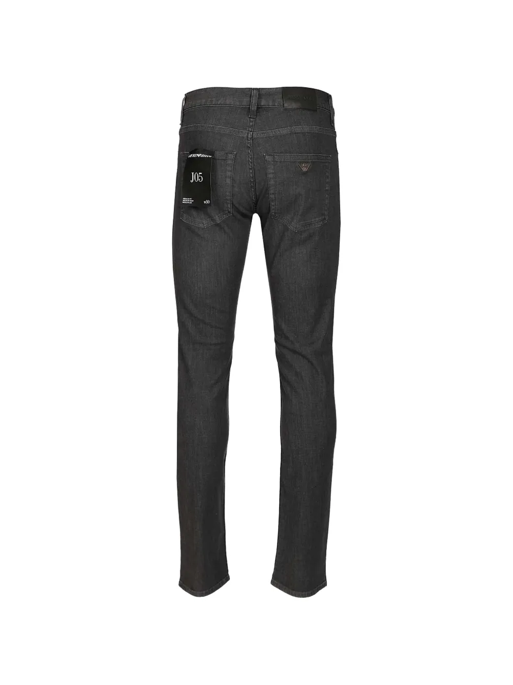 Emporio Armani Jeans met logopatch Grijs