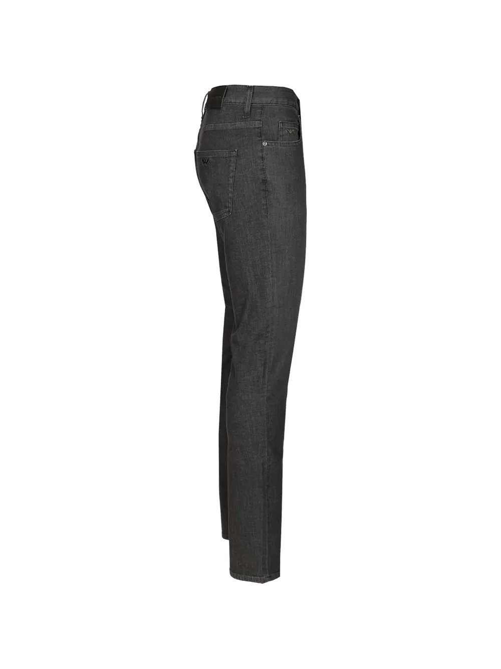 Emporio Armani Jeans met logopatch Grijs
