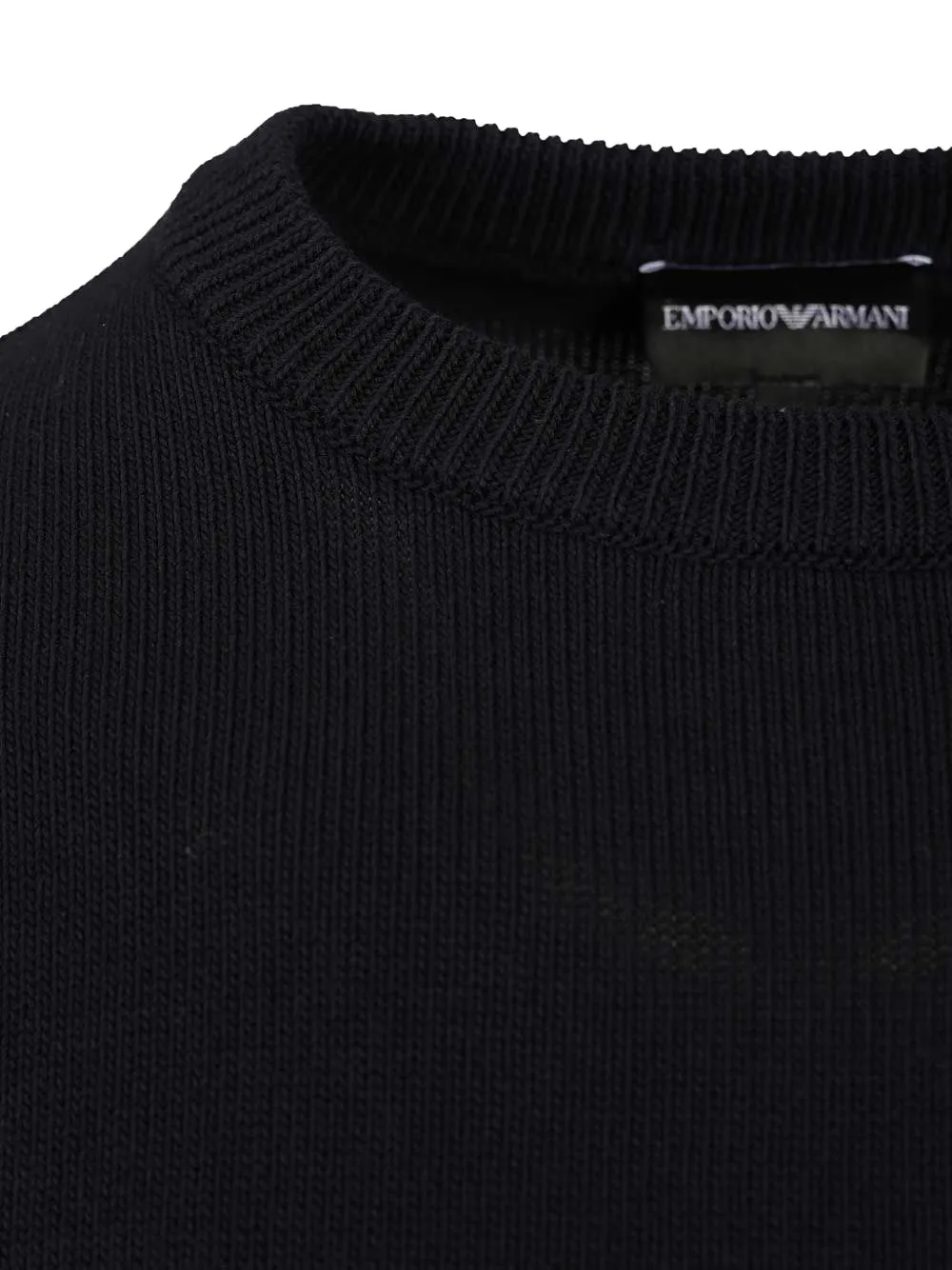 Emporio Armani Trui met ronde hals Zwart