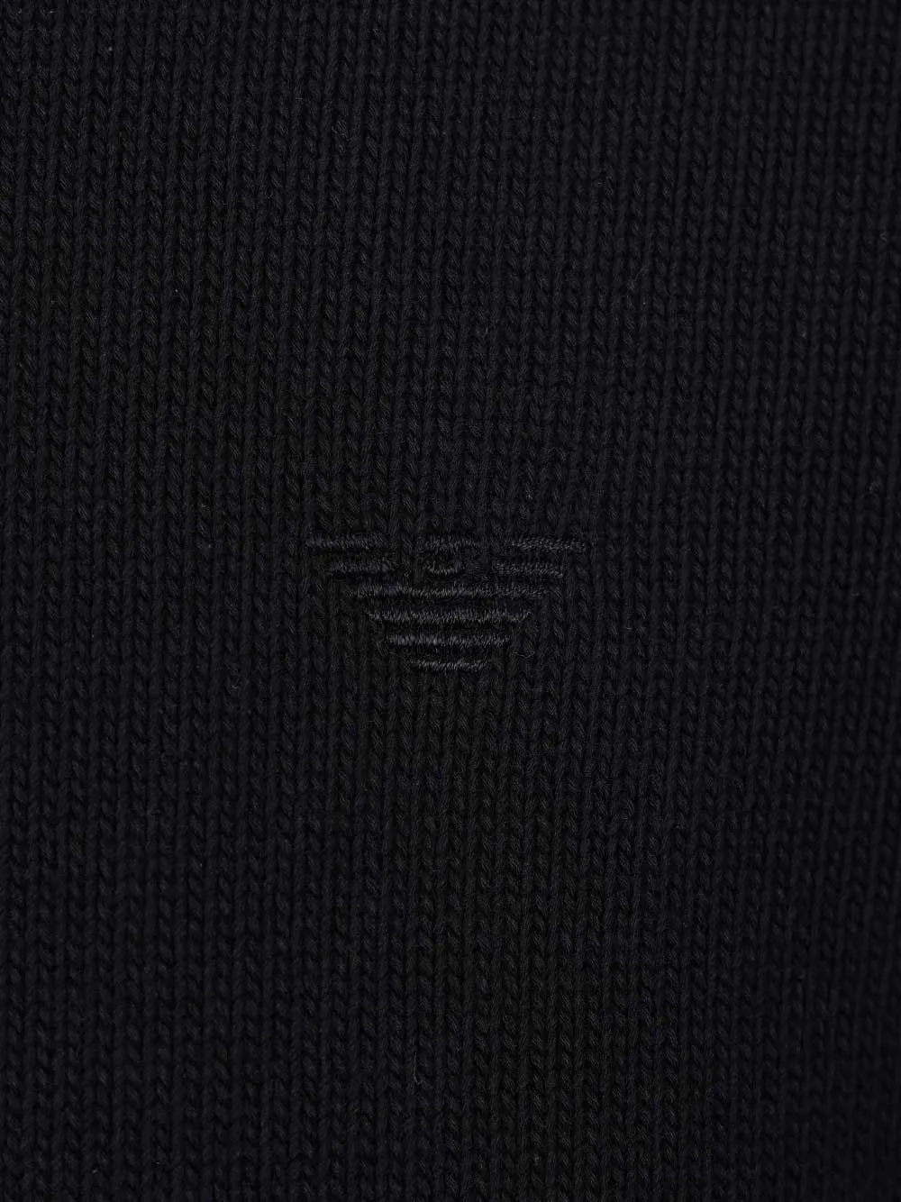 Emporio Armani Trui met ronde hals Zwart