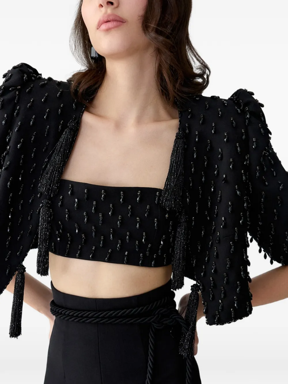 Carolina Herrera Camila skinny broek Zwart