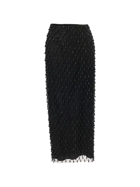 Carolina Herrera — crystal-embroidered pencil skirt