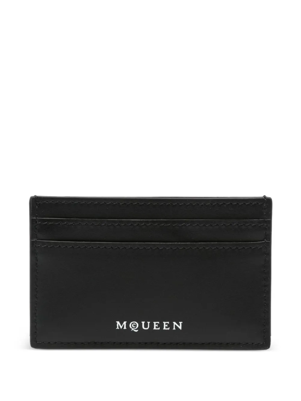 Alexander McQueen leather carholder - Nero