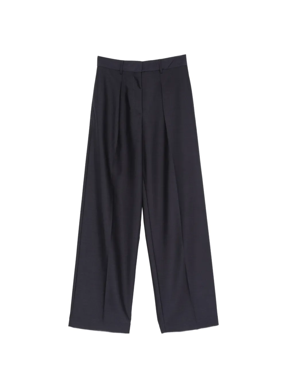 Forte Forte pleated wide-leg trousers - Blu