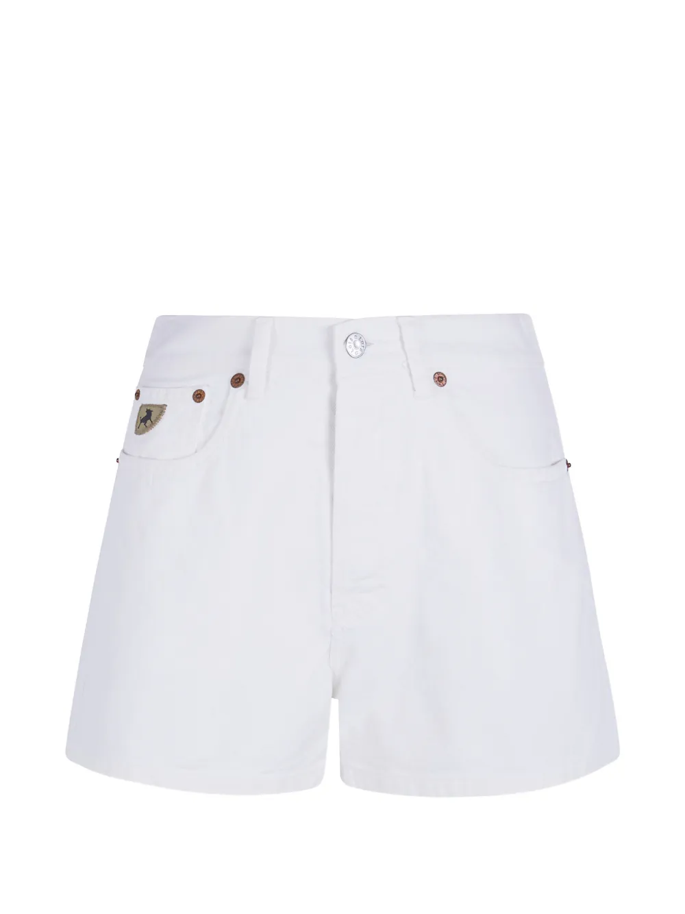 LOIS JEANS pocket shorts - Bianco
