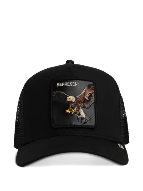 GOORIN BROS Represent Eagle square-patch cap hat