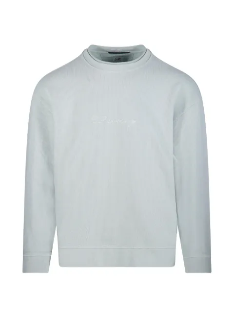 C.P. Company logo crew-neck sweatshirt