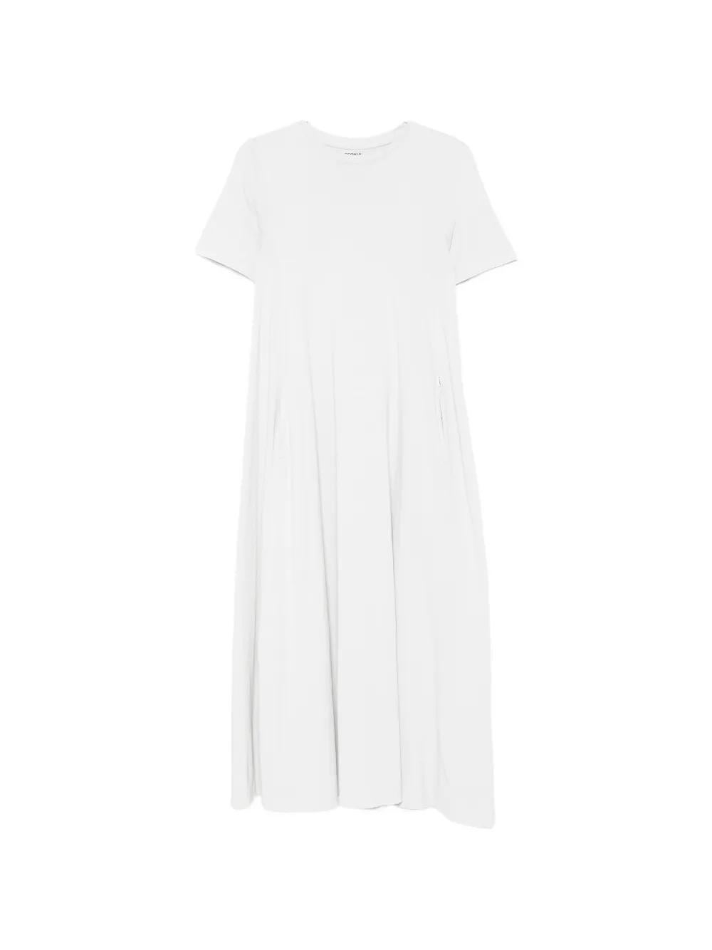 Ecoalf short-sleeve maxi dress - Grigio