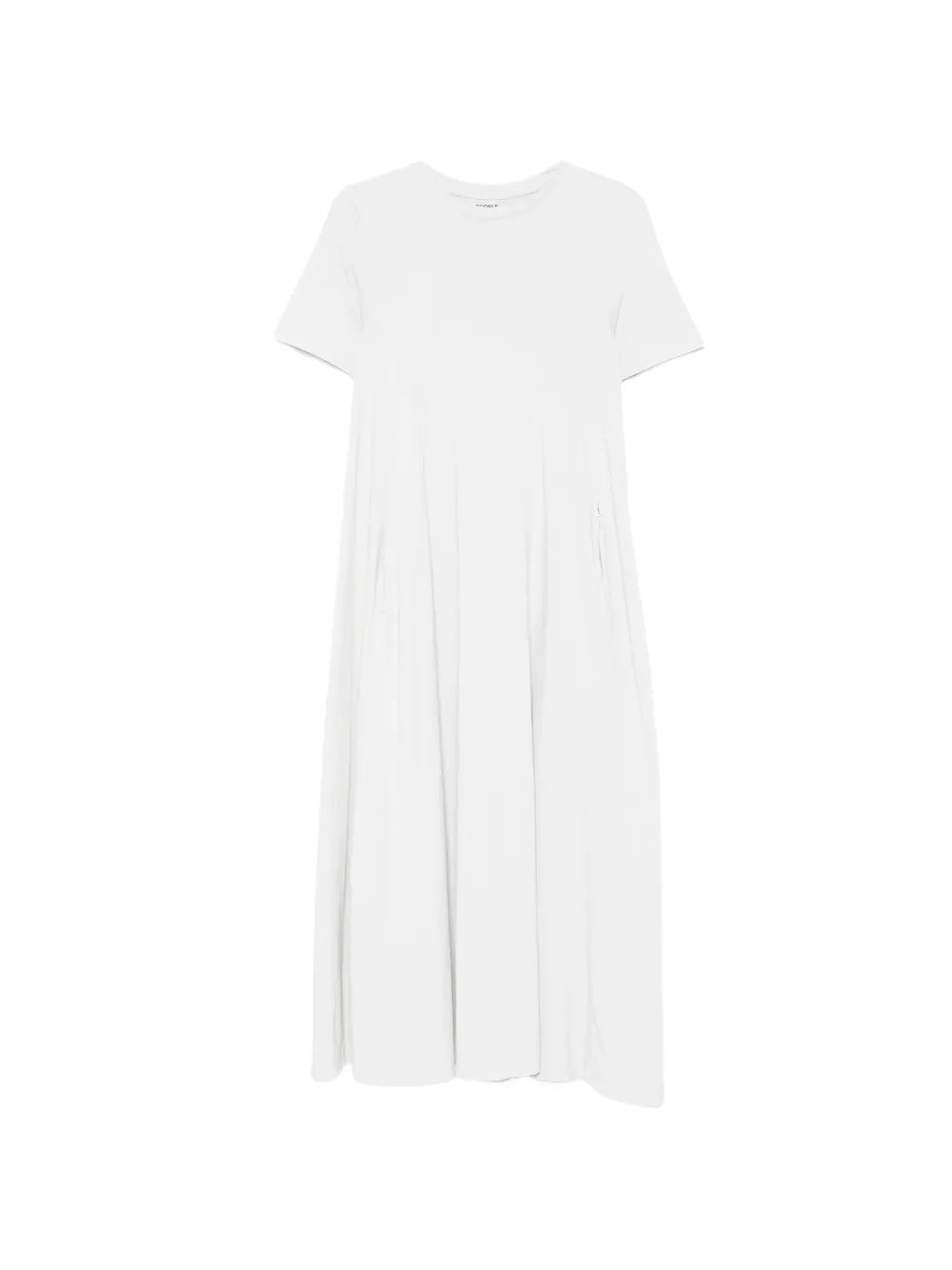 Ecoalf short-sleeve maxi dress - Grigio