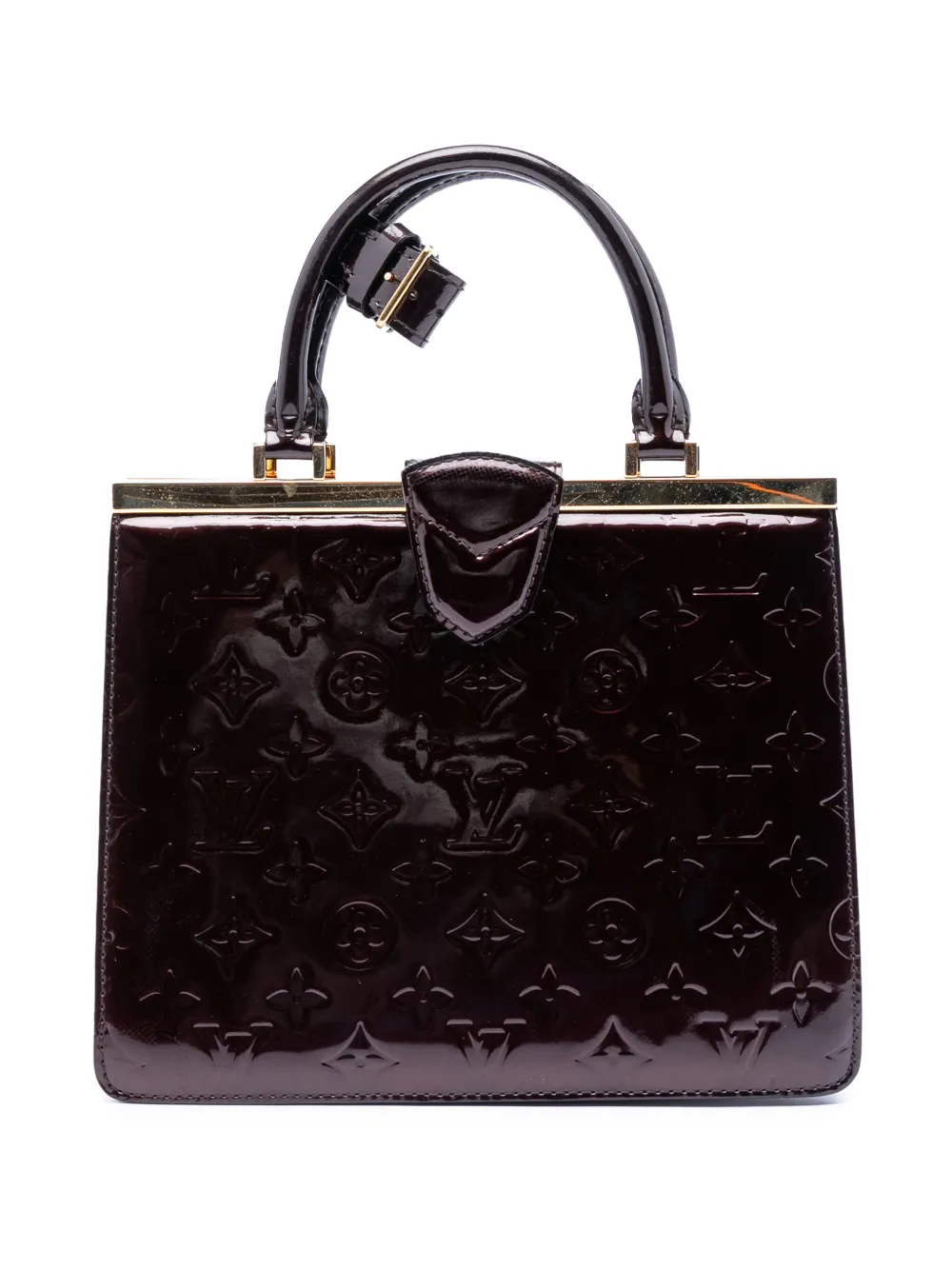Louis Vuitton Pre-Owned 2012 Monogram Vernis Deesse PM handbag - Viola