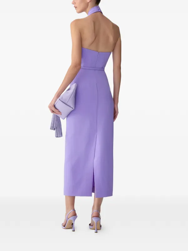 purple halter neck dress Short Lace Prom Dresses, Short Halter Neck Purple Lace Formal Homecoming Dresses, Custom Size / Custom Color / No Rush With a maxi length AVIMYA 2023 Women's Halter Neck