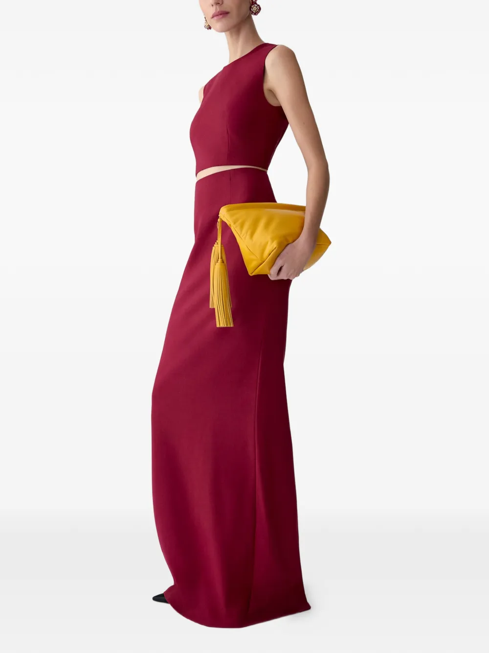 Carolina Herrera Column rok Rood