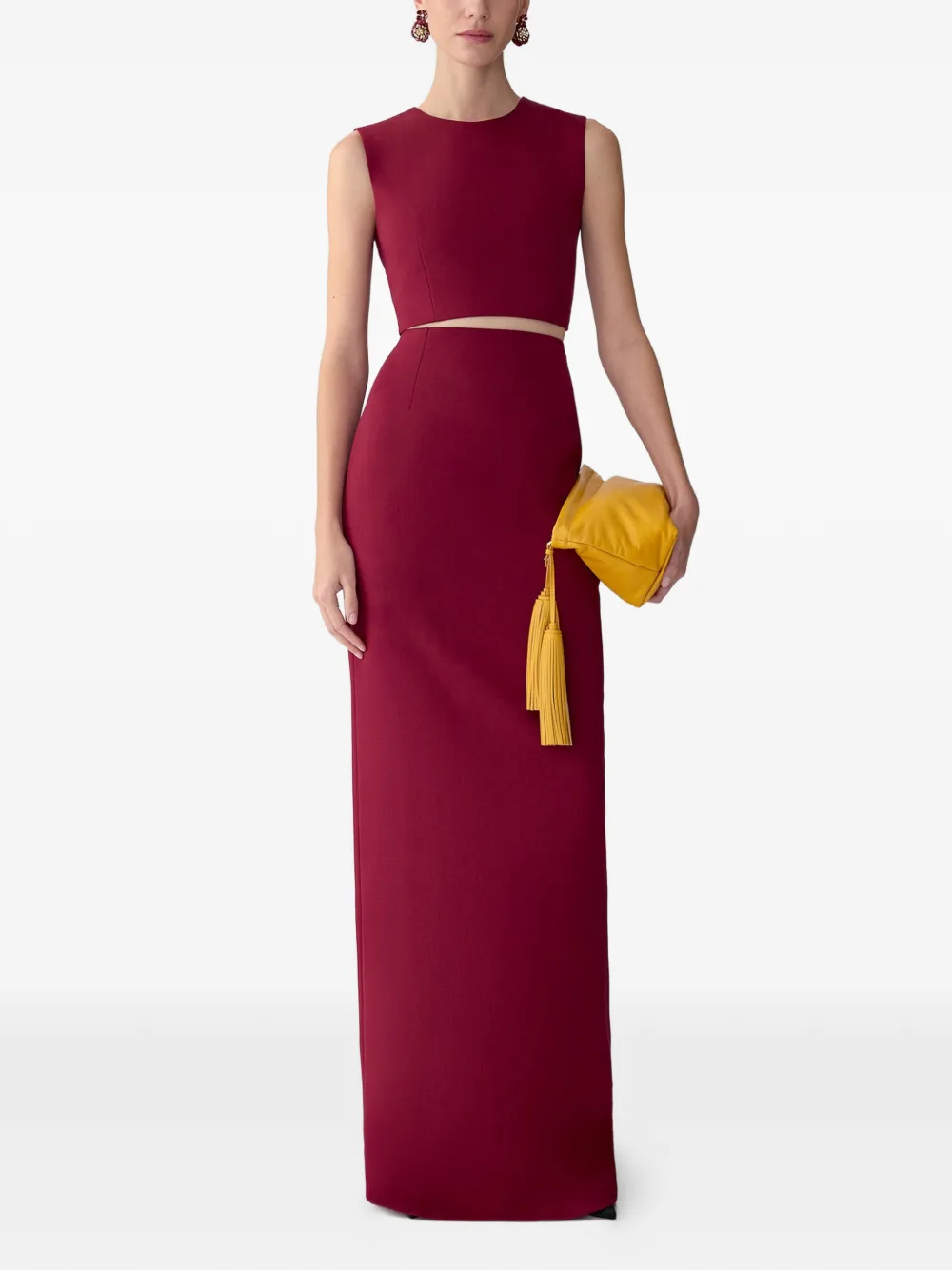 Carolina Herrera Column rok Rood