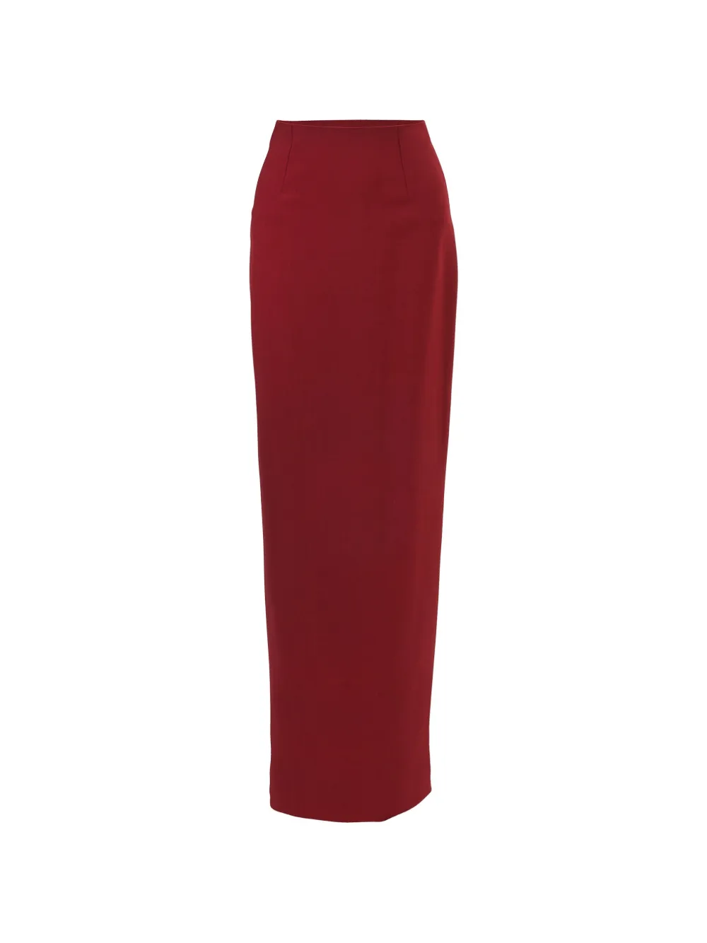 Carolina Herrera column skirt - Rosso