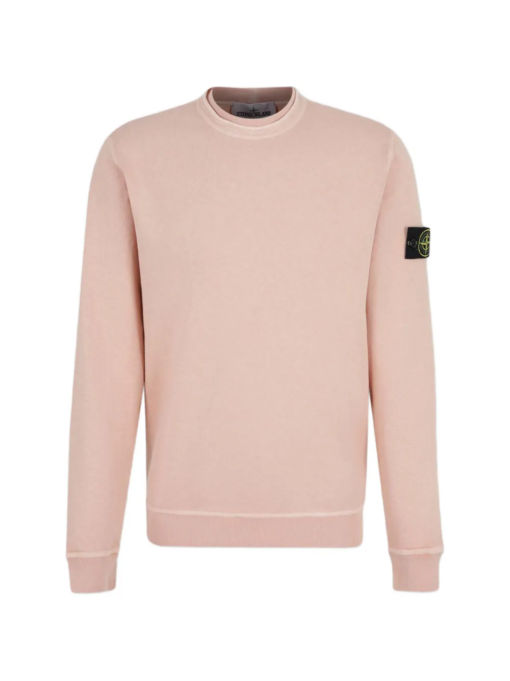 Stone Island logo-patch sweatshirt - Rosa