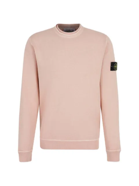 Stone Island logo-patch sweatshirt