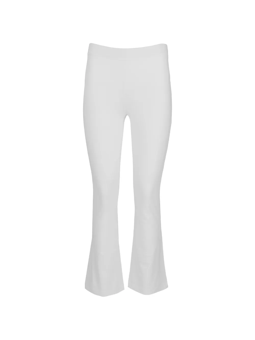 La-Rose flared leggings - Bianco