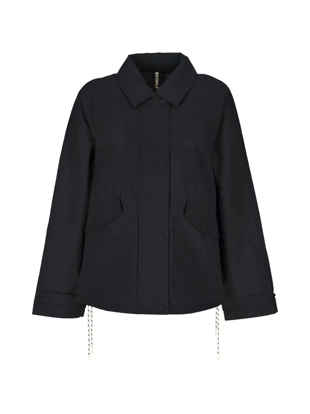 Ecoalf raglan-sleeve drawstring jacket - Blu